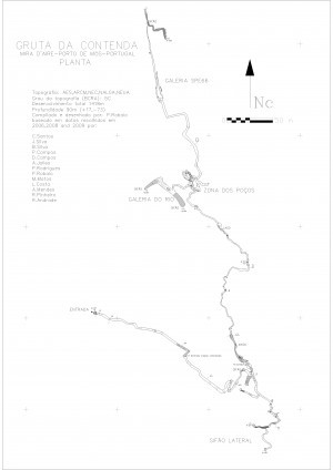 Figura 5 - Planta da Gruta da Contenda