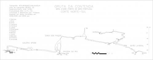 Figura 6 - Corte da Gruta da Contenda