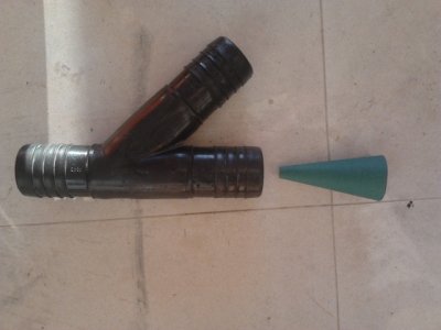 Forquilha + cone